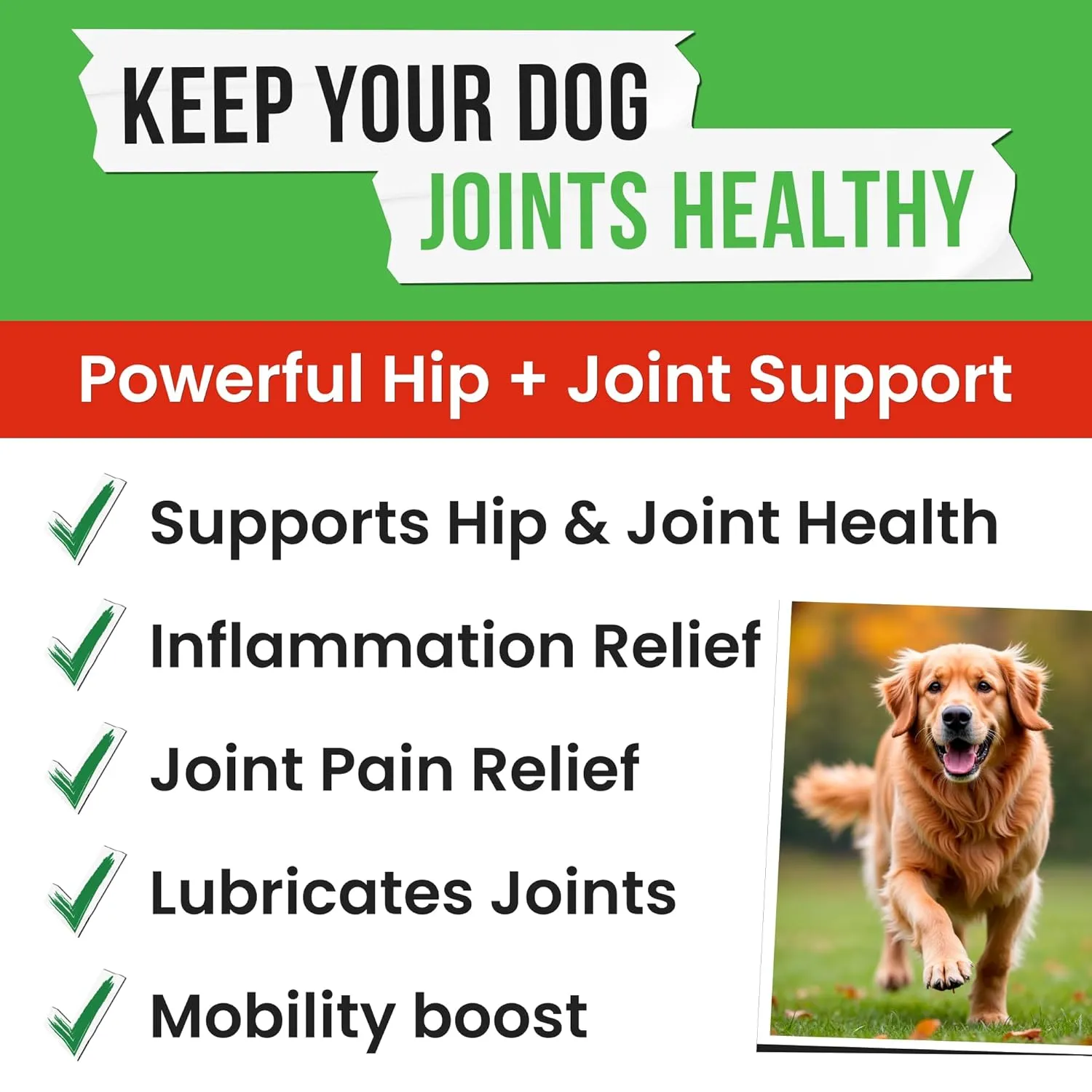 Advanced Hemp Hip & Joint Supplement for Dogs - Glucosamine for Dogs - Dog Joint Pain Relief Treats - Chondroitin Turmeric MSM Hemp Oil - Hemp Treats for Joint Health - Senior Mobility Support Chew