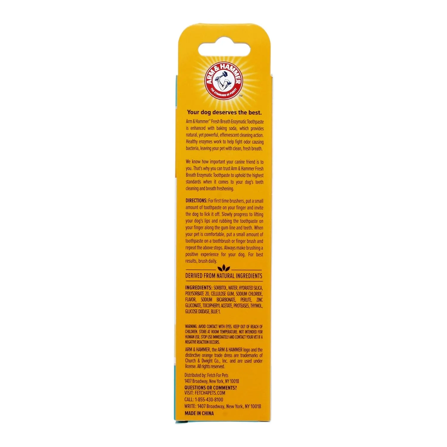 Arm & Hammer for Pets Clinical Care Dental Enzymatic Toothpaste for Dogs Soothes Inflamed Gums Safe for Puppies 1 Pack Fresh Breath Vanilla Ginger (Pack of 1)