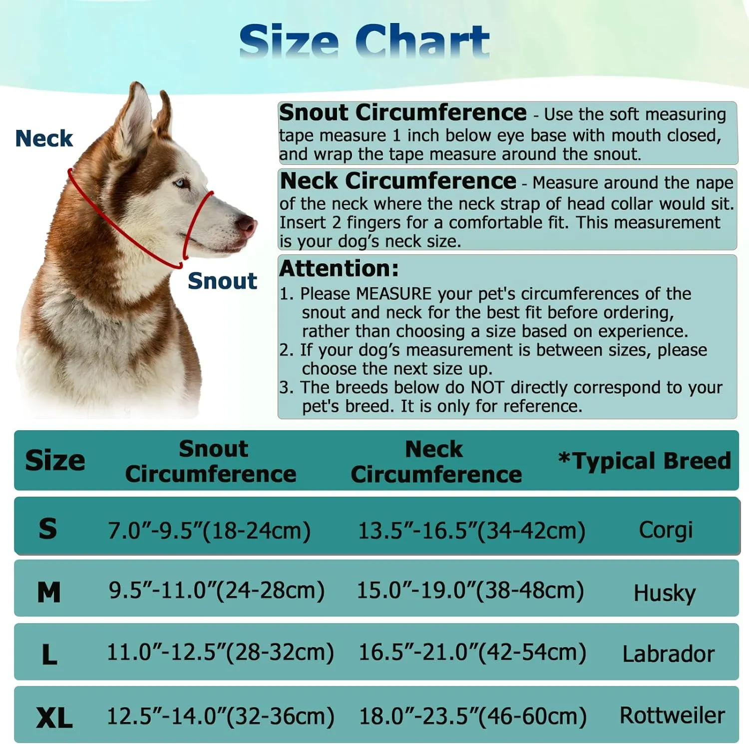 BARKLESS Muzzle Leash for Heavy Pullers, No Pull Stylish Head Halter for Small and Medium Aggressive Dogs, Gentle Dog Face Harness Stops Pet Pulling and Choking on Walks, Adjustable Head Collar