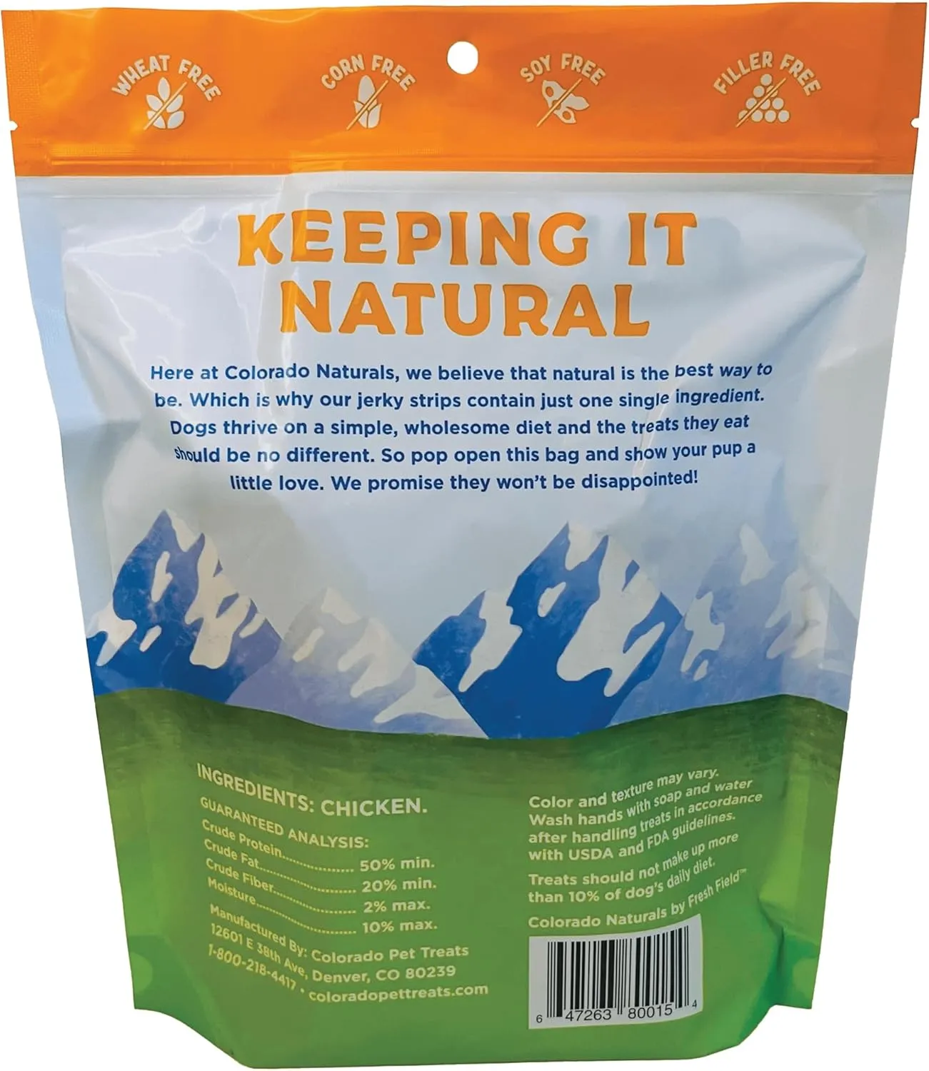 Chicken Jerky Strips Dog Treats, 16 oz  All-Natural, Made in USA, No Fillers or Preservatives  Promote Bone and Joint Health