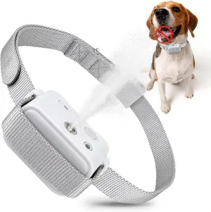 Citronella Bark Collar, Automatic Citronella Dog Collar, Humane Rechargeable Spray Training Collar for Dog, Waterproof Stop Dog Bark Collar for Small Medium Large Dogs 5-120lbs