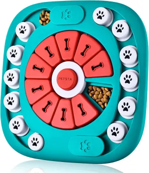 Dog Puzzle Toys, Treat Dispensing Dog Enrichment Toys for IQ Training and Brain Stimulation, Interactive Mentally Stimulating Toys as Gifts for Puppies, Cats, Dogs
