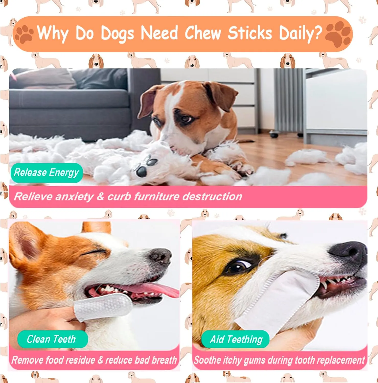Dog Treats, 1.5 lb(24 oz) Chicken Wrapped Sweet Potato, Made with Real Chicken, Rawhide Free, Long Lasting Easily Digestible, Satisfies Dog's Urge to Chew, Premium Value Jumbo Pack