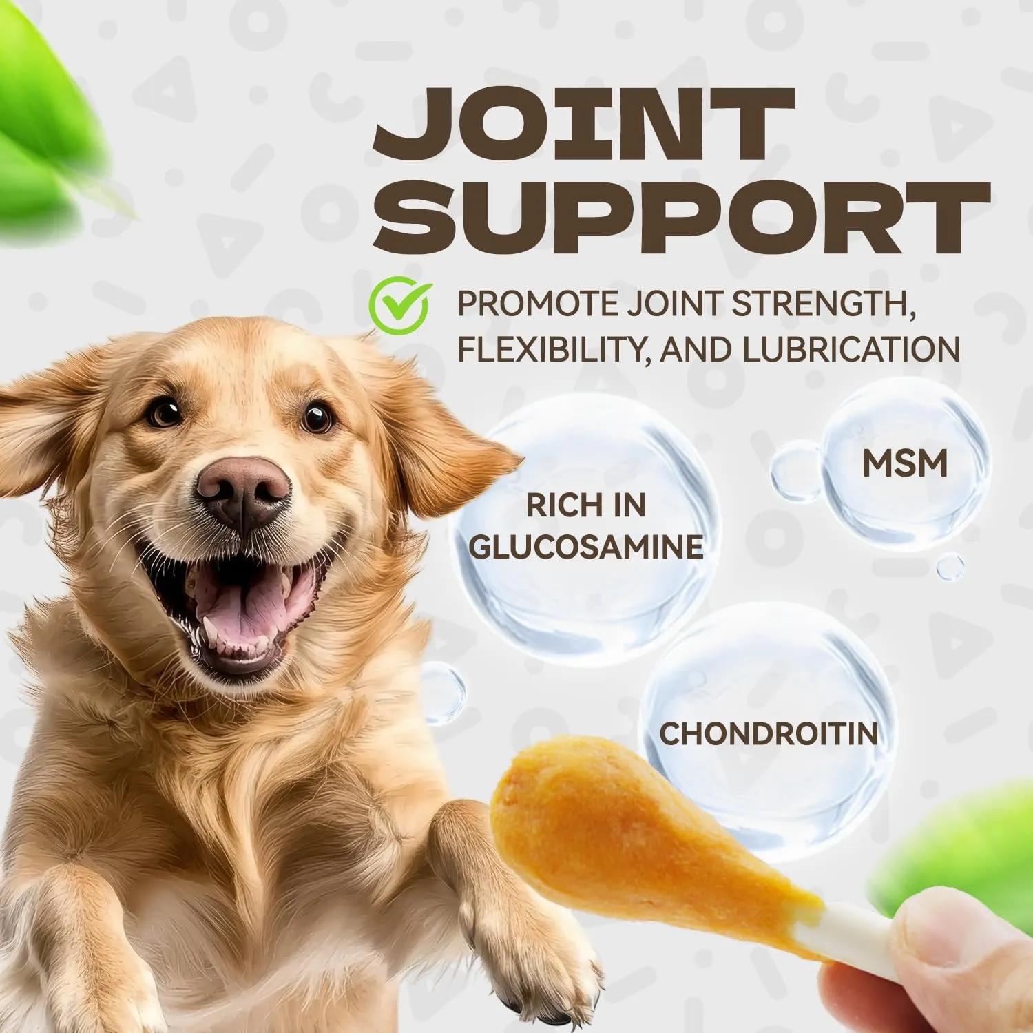 Dog Treats, Chicken Wrapped Calcium Bones Rawhide-Free Grain-Free Dog Training Treats Teeth Cleaning Chews Long-Lasting Snacks for Medium and Large Breed 10.54oz