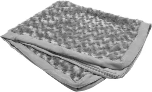Furhaven Replacement Dog Bed Cover Ultra Plush Faux Fur & Suede Mattress, Machine Washable - Gray, Jumbo (X-Large)