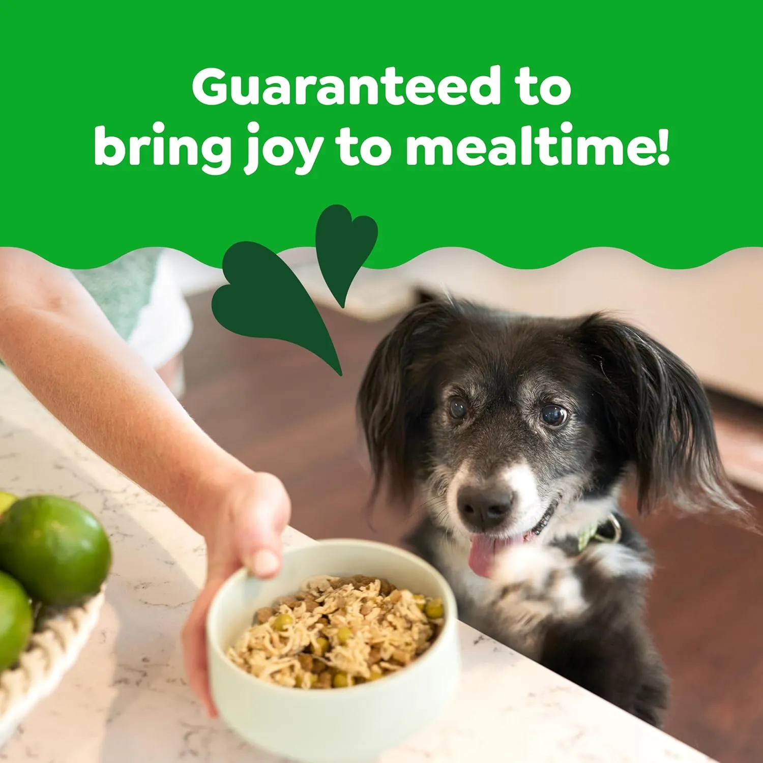 Greenies Smart Topper High Protein Wet Mix-in for Dogs, Chicken, Peas, Apples, and Brown Rice Recipe & Duck, Broccoli, Carrots and Barley Recipe Variety Pack with Whole Grains, 8 Trays of 2oz.