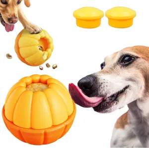 Indestructible Dog Toy for Aggressive Chewers - Interactive Treat Puzzle Dispenser for Mental Stimulation - Freezable Chew-Proof Teething Toy for Small Medium Large Sizes