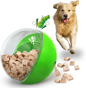 Interactive Dog Treat Toy, Mental Stimulation and Enrichment, Green