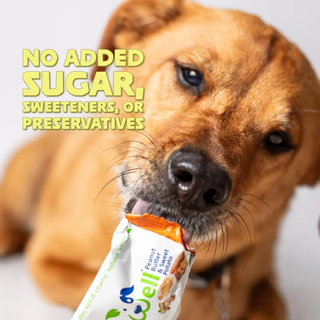Peanut Butter Bars for Dogs, 0.7 Ounce, 16-Pack (Variety) Dog Treat