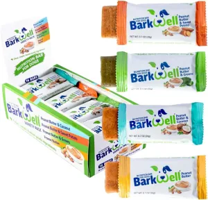 Peanut Butter Bars for Dogs, 0.7 Ounce, 16-Pack (Variety) Dog Treat