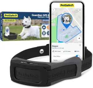 PetSafe Guardian GPS 2.0 Dog Fence   Tracking  Wireless Dog Fence with Reliable Dual Frequency GPS Tracking  Smaller Collar for All Breeds 10 lbs and Above  Subscription Required
