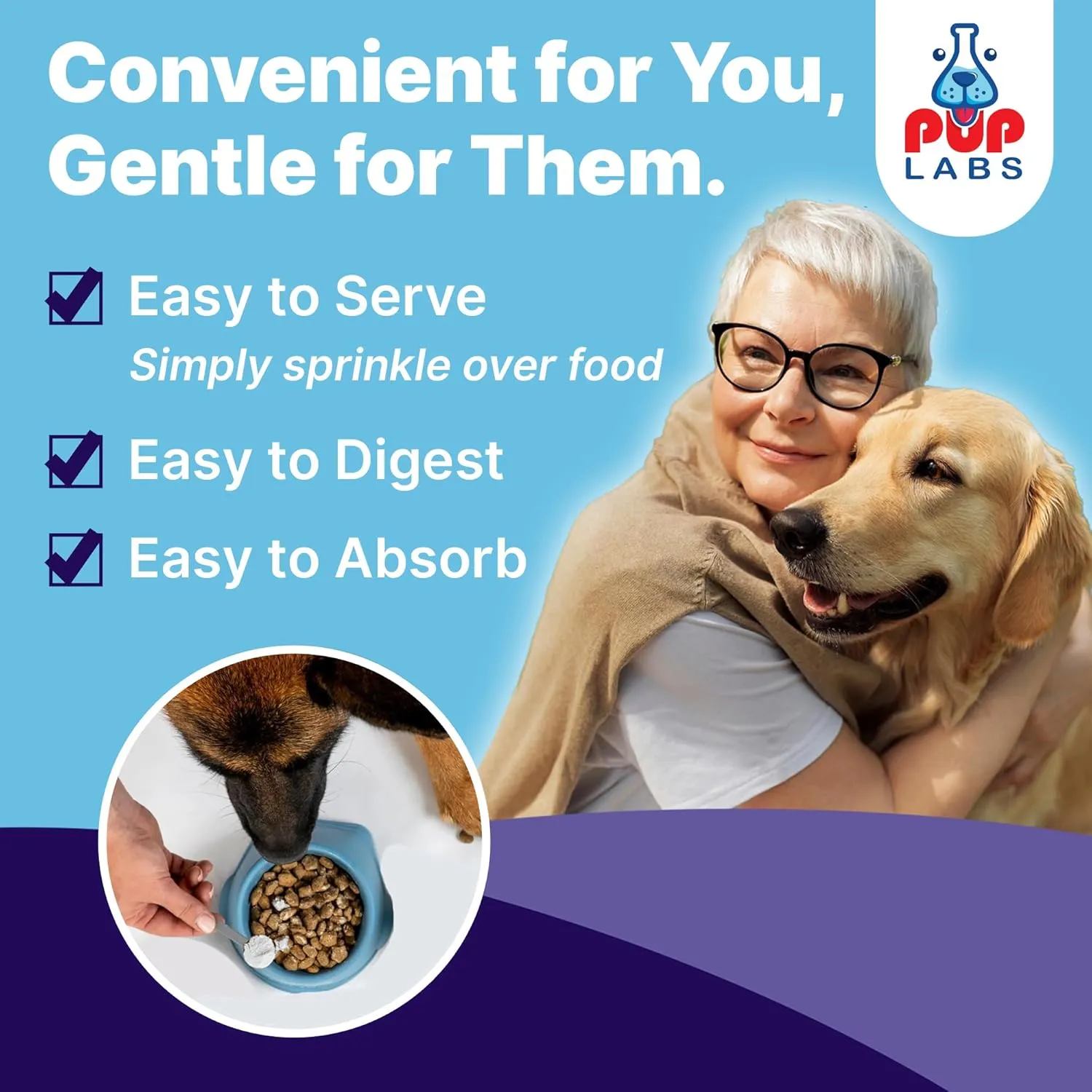 ProDenta, All-Natural Dog Breath Freshener, Easy-to-Use Dog Teeth Cleaning Powder Against Leaky Gums, Dental Powder for Dogs Teeth and Tartar Remover Made in USA, 30 Scoops
