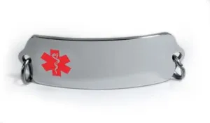 SULFA Allergy Medical ID Alert Tag with Embossed Emblem from Stainless Steel.